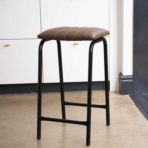 Bar stool faux - leather, 76cm