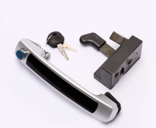 Excavator cab door lock outer - lock,