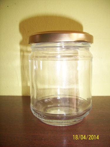 Round glass jars for jam - glass,