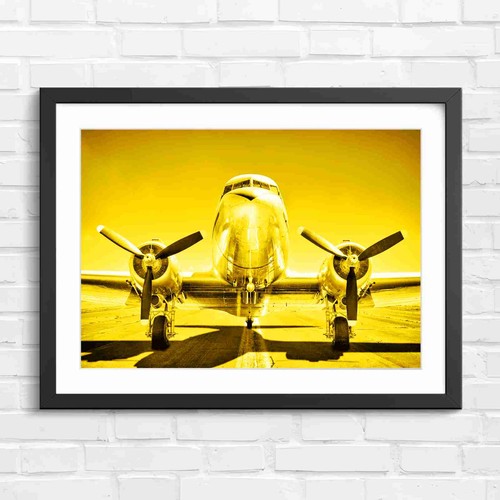 Retro vintage airplane - retro,