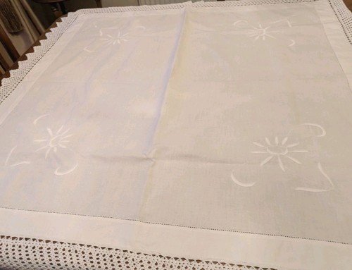 Vintage hand embroidered with - vintage,