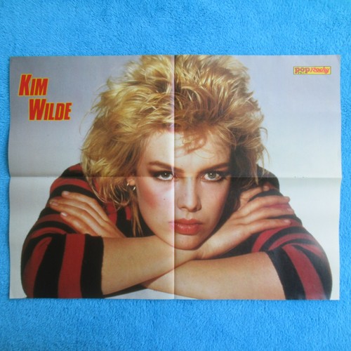 Kim wilde poster pop rocky - wilde,