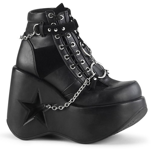 Pleaser demonia star cutout - star,