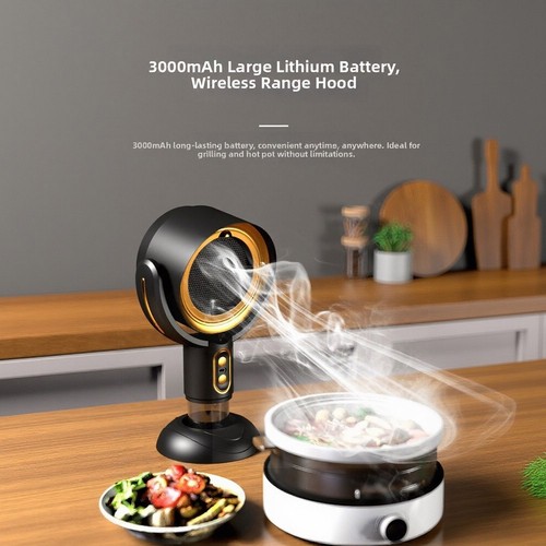 Desktop range hood with - hood,