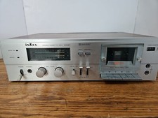 Inkel CD980 Dolby System Stereo Stereo Casette Deck Burshed Nickel FOR PARTS