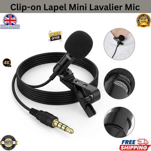 Clip lapel mini - clip-on,