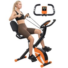 SPORTNOW Folding Exercise Bike