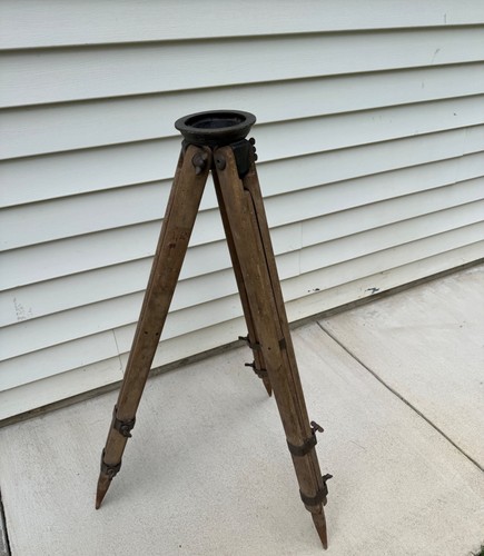 Vintage wood surveyor transit - vintage,
