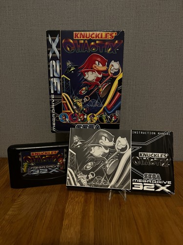 Knuckles chaotix sega mega - -,