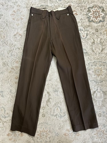 Men vintage 1950s brown - men's,
