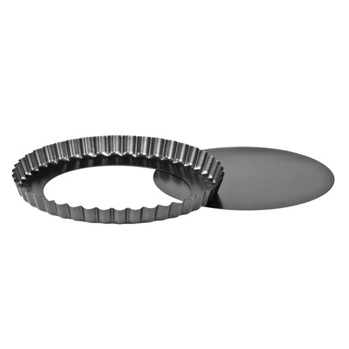 Fluted baking flan tin small - baking,