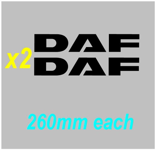 Daf truck decals - decals, 2.