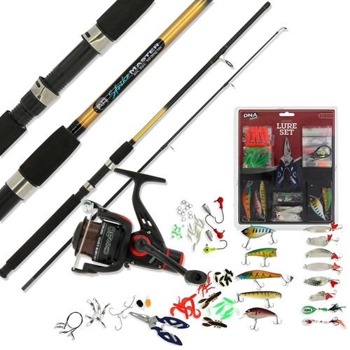 Spinner fishing setup 6ft - spinner, rod