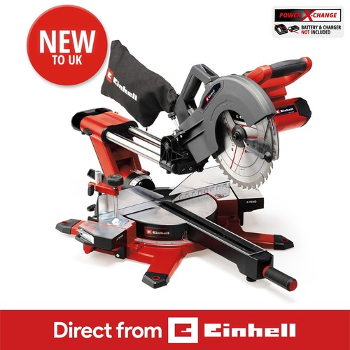 Einhell cordless sliding mitre - einhell,