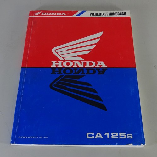 Workshop manual honda 125 - workshop, ca