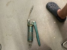 Tecalemit Vintage Grease Gun for Classic Car Toolkit Working