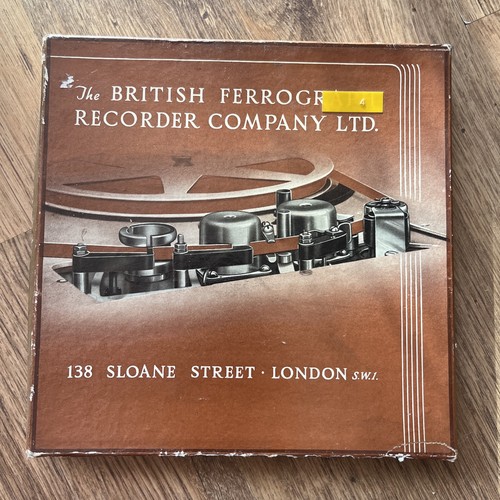Ferrotape british ferrograph - ferrotape,