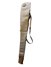 Gun Slip Leather/ Canvas Fur Lined. 53” Long