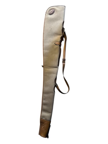 Gun slip leather - gun, leather/