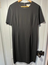 Vintage Classic Jaeger Black Dress Size 14