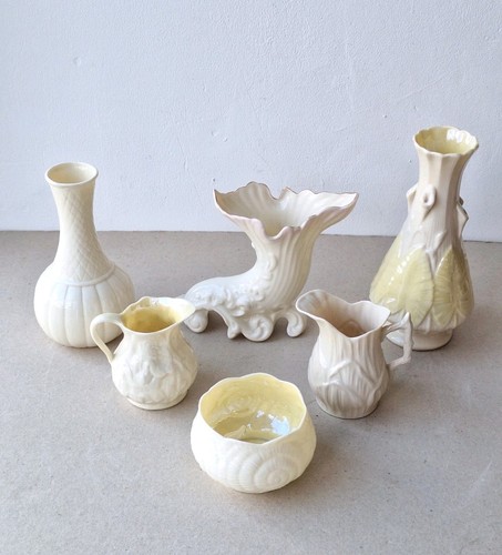 Belleek irish ivory - ivory, yellow