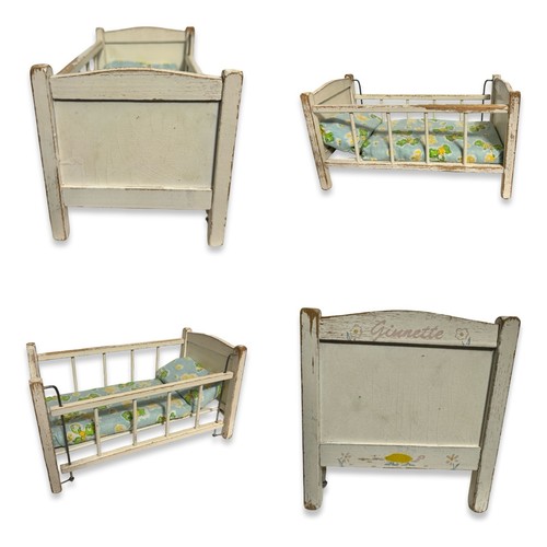 Vintage ginnette doll crib - ginnette,