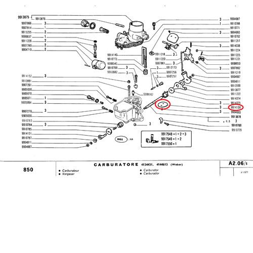 Original carburetor butterfly - original,