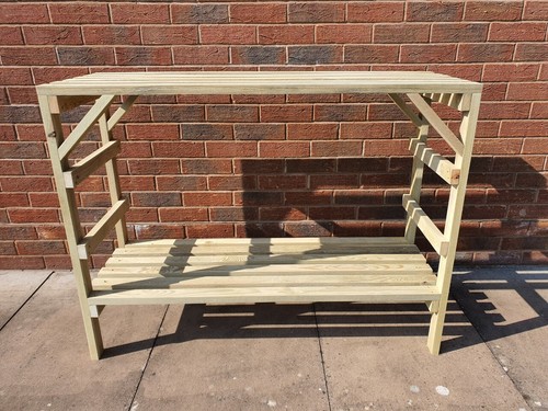 Wooden greenhouse potting - wooden,