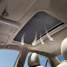 Magnetic Car Moonroof Mesh Roof Sun Shade Cover Foldable Auto Sunroof Sunshade