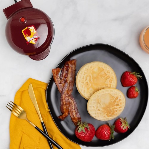 Mini waffle maker - waffle, non