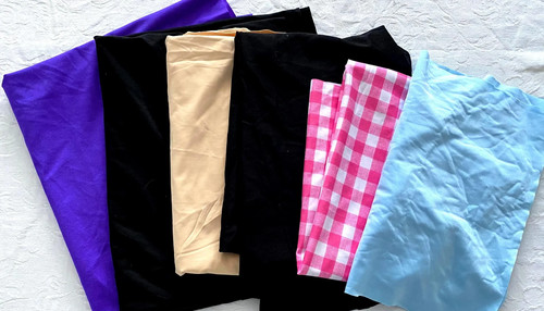 Pcs lycra fabric bundle - lycra,