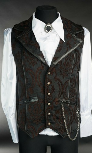 Dracula clothing brocade - dracula,