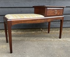 STAG Minstrel Telephone Table / Hall Bench Seat