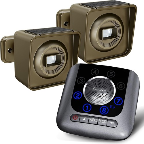 Solar driveway alarm wireless - driveway,