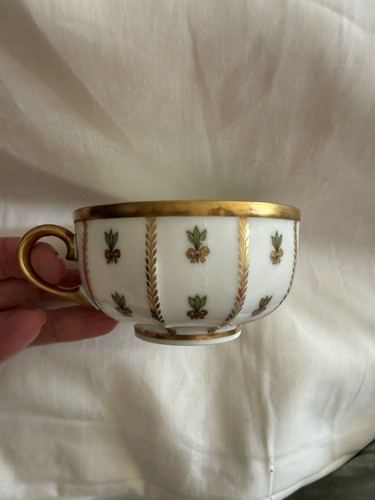 Antique limoges cup - limoges,