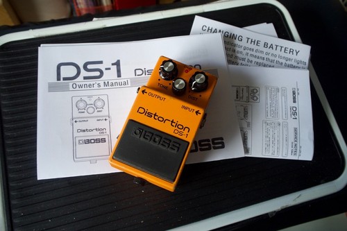 Boss distortion pedal - distortion,