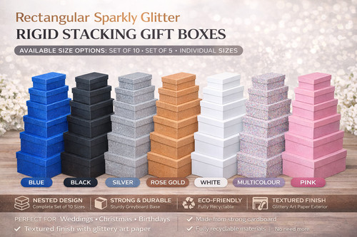 Rectangular sparkly glitter - sparkly,