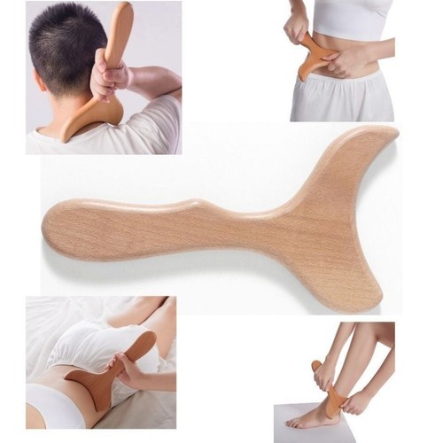 Wooden gua sha tools scraping - gua,