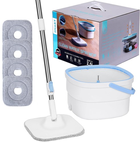 Spin mop and - and, bucket