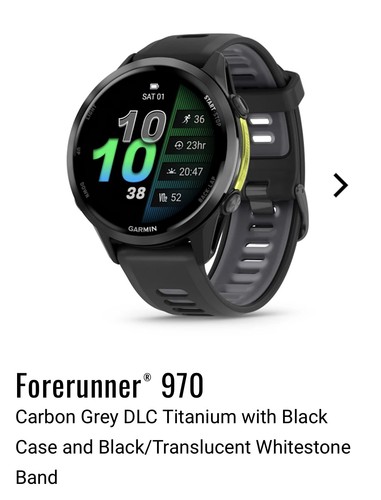 Garmin forerunner 970 watch - *,