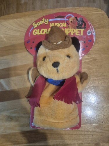 Sooty plush musical - musical, glove
