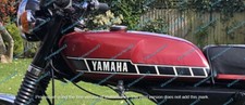 Yamaha FS1-E Moped 50cc Cherry Painted Steel Petrol Tank 1970s