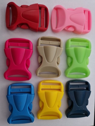 Side release buckle webbing - side,