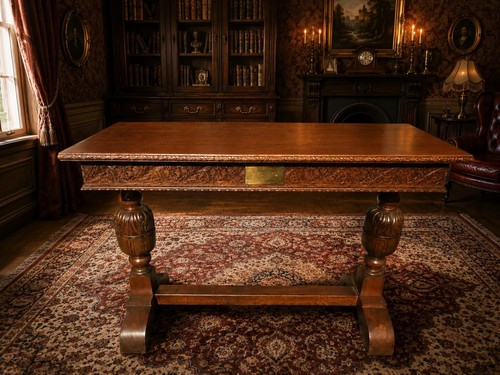 Rare antique hand carved oak - antique,