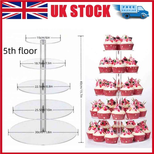 Tier round cup cake stand - cup,