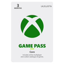 Xbox Game Pass Core 3 Month
