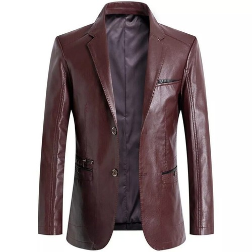 Men authentic real leather - real,