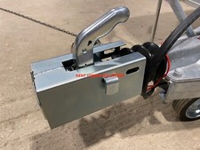 NEW TRAILER HITCH LOCK: Ifor Williams, Debon, Cheval Liberte, Erde, Daxara, etc✅