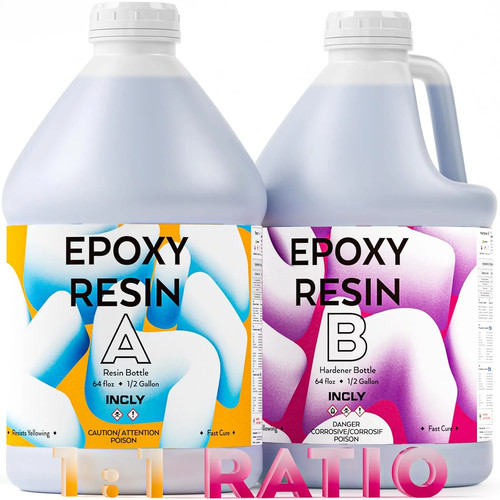 Gallon crystal clear - clear, epoxy