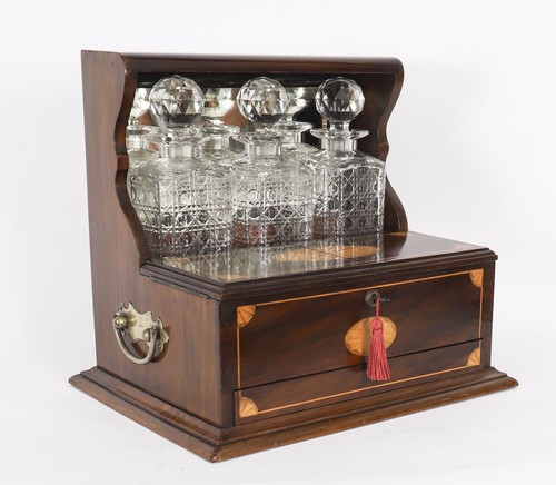 Antique three cut crystal - cut,